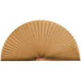 thumbnail image 1 of Baozhu Arch Pleated Blinds Half Circle Semi-Blackout Blinds, Fan-Shaped Window Shades Light Filtering Pleated Fabric Shade, Easy to Cut and Install, 1 of 5
