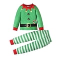 thumbnail image 1 of Baozhu Bobora Christmas Suit Fashion Top Children's Christmas Clothes Fashion Home Clothes Children's Household Clothes, 1 of 5