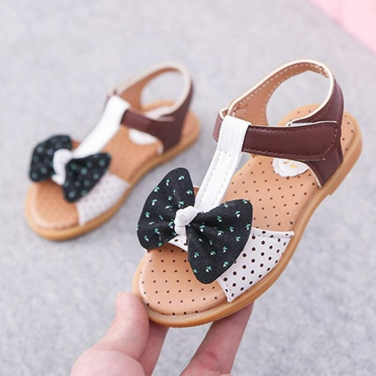 Baozhu Children Girls Sandals Summer Comfortable Simple Casual