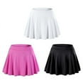 thumbnail image 1 of Baozhu Girls Casual Mini High Waist Stretchy Flared Pleated Tennis Skater Skirts,3-16 Years, 1 of 1
