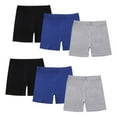thumbnail image 1 of Baozhu Girls Dance Shorts,Breathable and Comfy Kids Cycling Shorts 6 Pack Stretchy Dancing Bike Pants,2-10 Years, 1 of 9