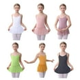 thumbnail image 1 of Baozhu Girls Short Sleeve Leotard with Skirt Kids Dance Ballet Tutu Dresses,2-18 Years, 1 of 12
