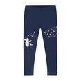 thumbnail image 1 of Baozhu Girls' Stretch Leggings,Comfortable Leggings for Kids,2-8 Years, 1 of 12