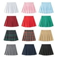 thumbnail image 1 of Baozhu Kid Girls Summer Fashion College High Waist Sweet Pleated Short Mini Skirt Shorts,S-XXL, 1 of 12