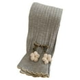 thumbnail image 1 of Baozhu Kids Girls Knit Stretch Leggings Toddler Footless Pants,S-XL,1 Pack, 1 of 12