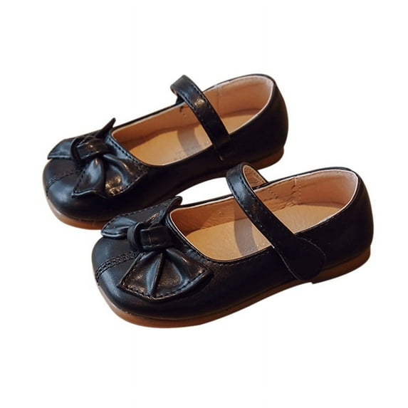 Baozhu Toddler Girls Ballet Flats Shoes Ballerina Bowknot Princess Dress Shoes for Wedding Party Birthday School Daily Dress Up