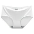 thumbnail image 1 of Baozhu Women's Seamless Hipster No Show Invisibles Ice Silk Stretch Underwears Middle-Waist Stretch Underpants Panty 1 Pack, 1 of 9