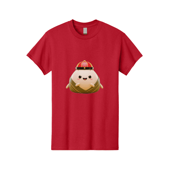 Baozi Mens Graphic Tee, 100% Cotton, Casual Summer Wear BAA152