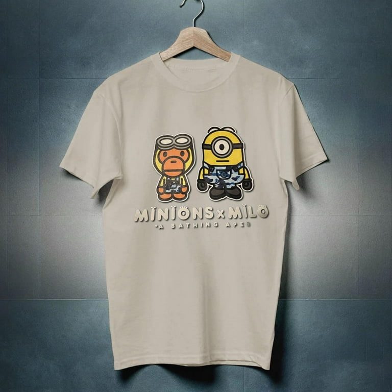 Bape Despicable 3 Minion X Milo Tee 7 COLOR OPTIONS NEW INSTOCK Walmart