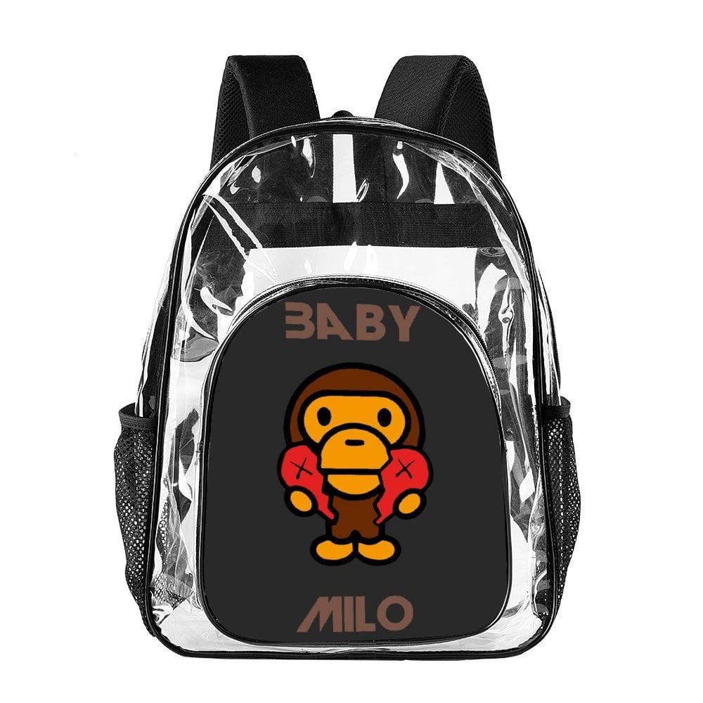 バッグ BAPE LOGO CLEAR DAY PACK Bape Bape Logo Clear Daypack | Grailed
