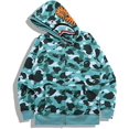 Bape The Versatile Hoodie with AllDay Comfort Jacket Hoodie Shark Mouth Sweatshirt Full Zip Up