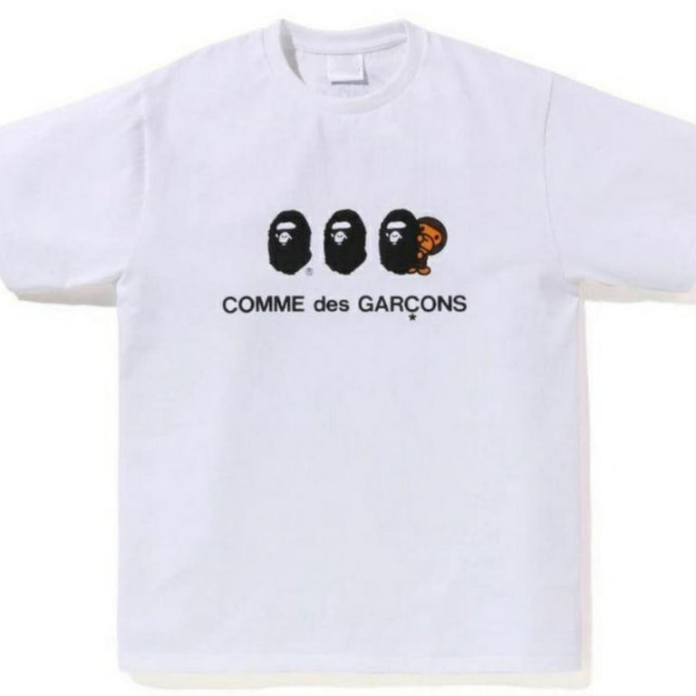 Comme des garcons x bape tee discount