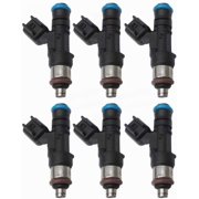 Bapmic 0280158055 Fuel Injectors Compatible with Ford Explorer Ranger Mazda B4000 4.0L V6Pack of 6
