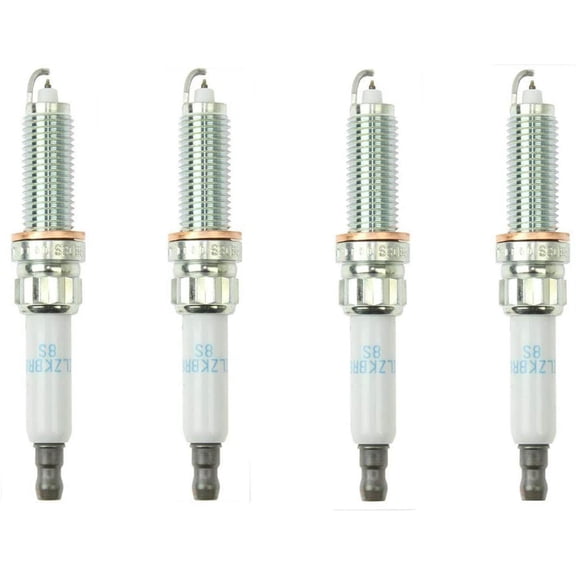 Bapmic 12120038896 SILZKBR8D8S Platinum Spark Plugs Compatible with BMW 320i 328i 428i 528i X3(Pack of 4)