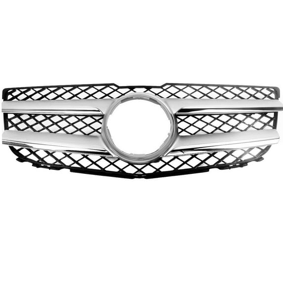 Bapmic 2048802983 Front Bumper Grille Assembly With Bright Holes for Mercedes-Benz X204 GLK250 GLK350 2013-2015