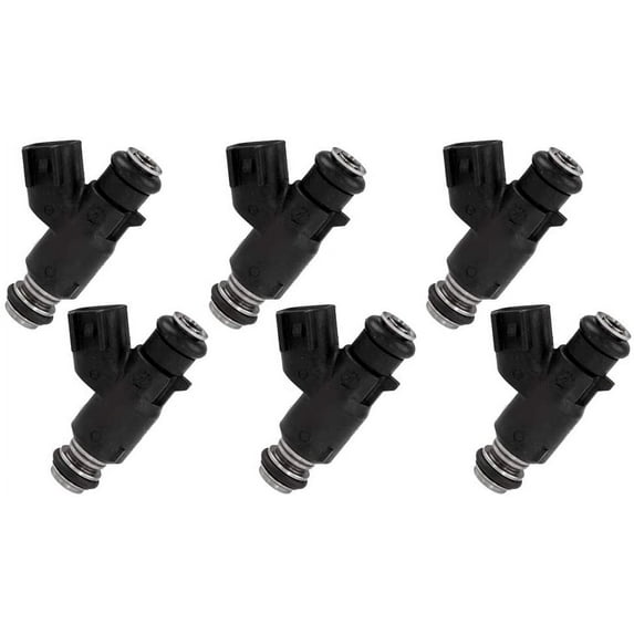 Bapmic 35310-3C000 Fuel Injector Compatible with 2006 2007 2008 2009 2010 2011 2012 Hyundai Kia 3.3L 3.8L DOHC V6 (Pack of 6)