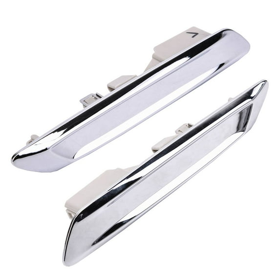 Bapmic 51137336645 Front Left & Right Exterior Trim Side Panel Finisher for BMW F10 F11 528i 535i