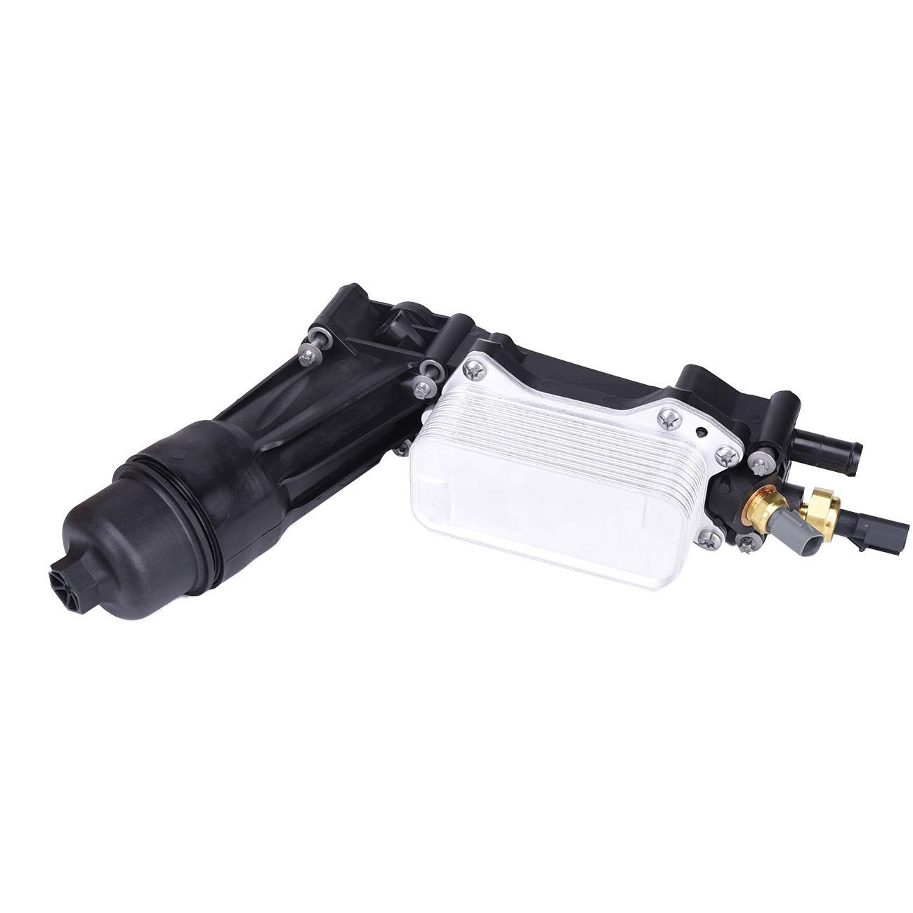 Bapmic 68105583AF Engine Oil Cooler Filter Housing Adapter Compatible with Dodge Chrysler 200 300 14-17 Jeep Wrangler
