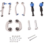 Bapmic 8E0498998S1 Front Control Arm Suspension Kit Upper & Lower Compatible with Audi 2000-2008 A4 A4 QuattroSet of 12