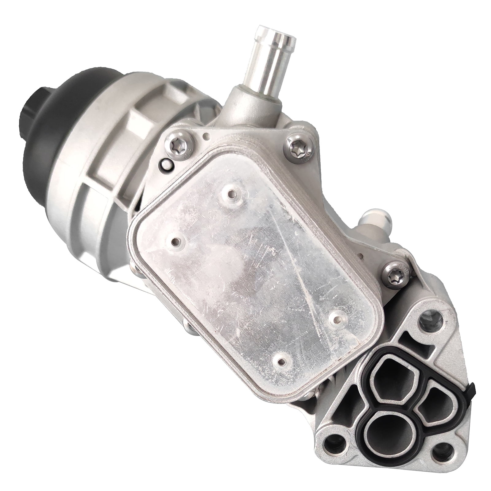 Bapmic Aluminum Engine Oil Filter Housing Fits Mercedes-Benz A220 CLA250 GLA250 GLB250 A2701800500