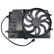 Bapmic Radiator Cooling Fan Assembly Fits Mini Cooper 2003-2008 1.6L L4 17117541092