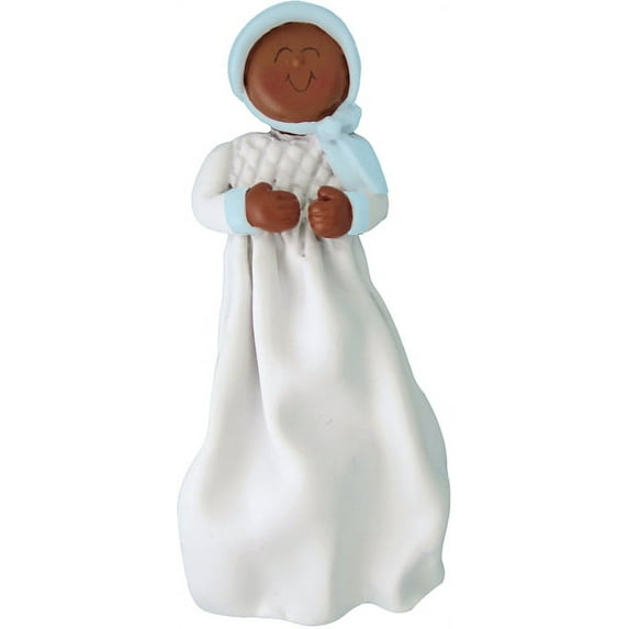 Baptism or Christening Boy Christmas Ornament