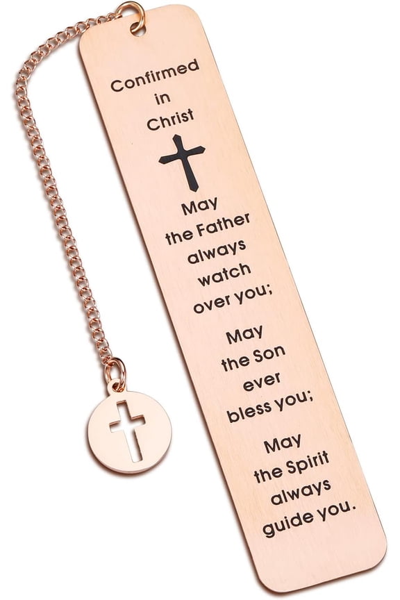 Baptism Gifts for First Communion Gifts for Book Lovers Gifts for Coworkers Students Friends Teens Bible Verse Book Accessories Birthday Gifts Christmas Gifts for Goddaughter Godson