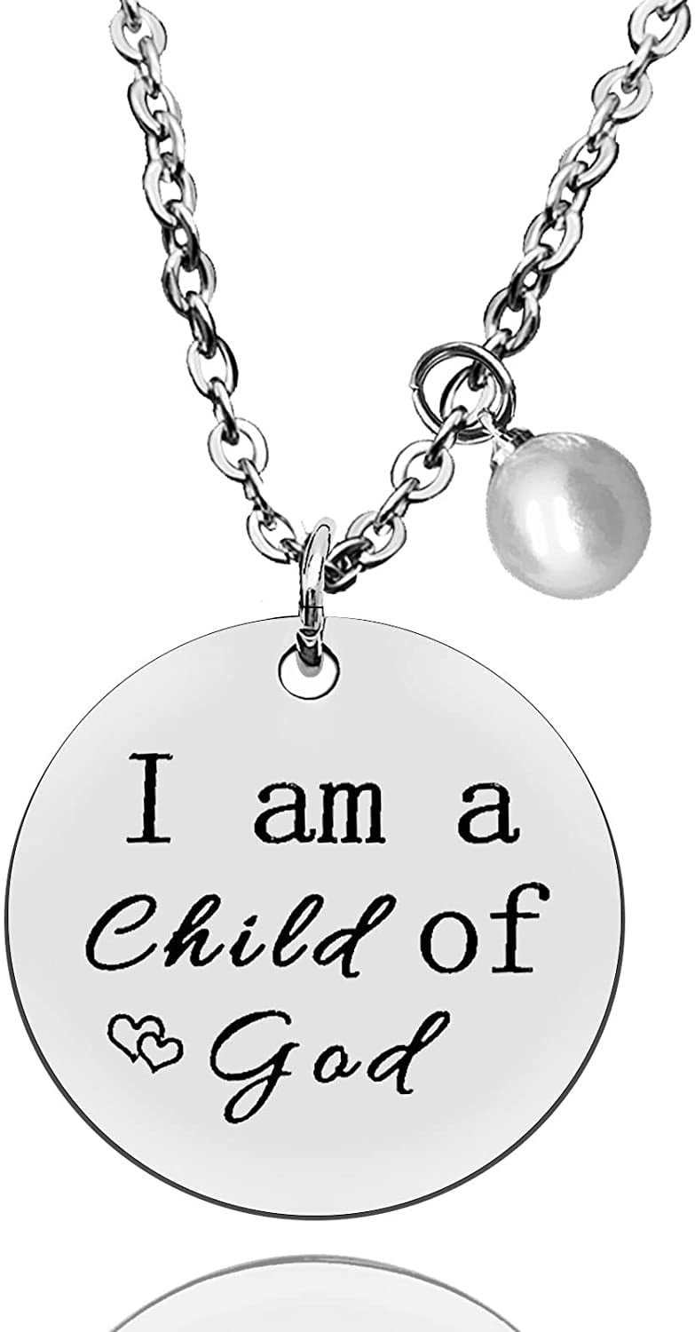 Baptism Gifts for Girls Women Goddaughter Necklace First Communion Gifts Baby Shower Jewelry