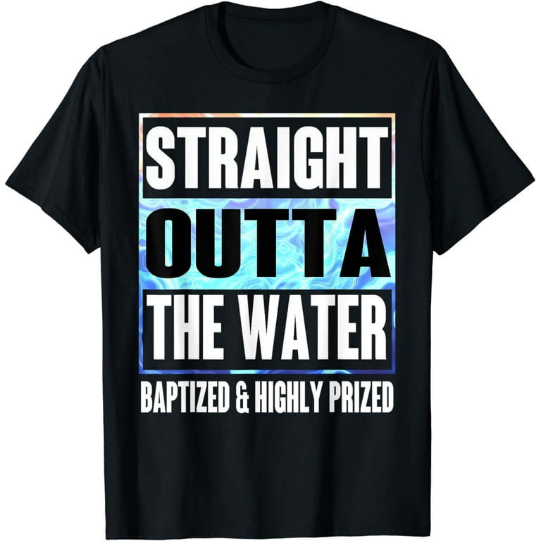 Baptism Shirts Adults Kids Funny Outta Water Tee Gift Idea Baptism Shirts Adults Kids Funny Outta Water Tee Gift Idea