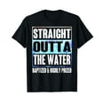 thumbnail image 1 of Baptism Shirt Adults Kids Funny Outta Water Tee Gifts Idea T-Shirt, 1 of 5