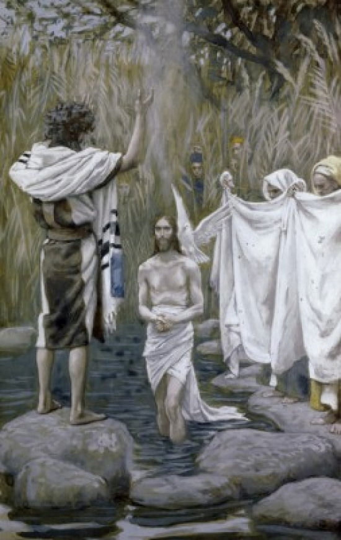 Baptism of Jesus James Tissot (1839-1902 French) Canvas Art - James Tissot (18 x 24)