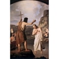 thumbnail image 1 of Baptism of Jesus Johan Peter Raadsig 1806-1882 Danish Poster Print - 18 x 24 in., 1 of 1