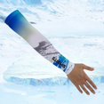 thumbnail image 1 of Baqcunre Arm Sleeves for Men Summer Ice Sleeves Gradually Splash Ink Printed Sleeves for Men And Women Breathable Ice Silk Arm Sleeves Lengthened Sleeves To Cover Arms Arm Sleeves for Women, 1 of 3