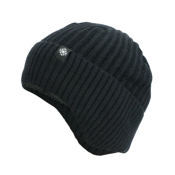 Baqcunre Beanies Hats Men, Hat Warm Chunky Cable Knit Hats Soft Thick Cute Knitted Cap for Cold Weather Letter Hats, Beanie for Women, Baby Beanie