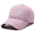thumbnail image 1 of Baqcunre Baseball Cap Caps Men Women Fashion Baseball Cap Cotton Baseball Cap Spring And Summer Letters Embroidered Curved Brim Outdoor Travel Hat Womens Baseball Caps Sun Hats for Women, 1 of 4