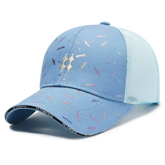 Baqcunre Baseball Cap, Ladies Hat Peaked Cap Heat Press Sunshade Breathable Mesh Cap Sun Hat Casual Baseball Hat, Womens Baseball Caps, Sun Hats for Women