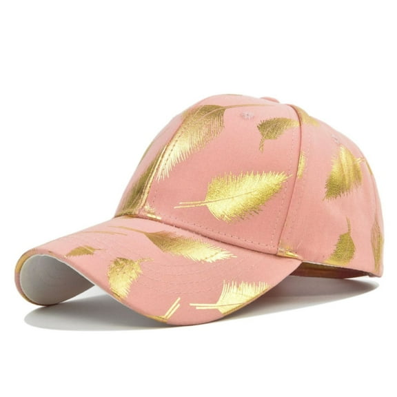 Baqcunre Clearance! Baseball Cap, Mens And Womens Outdoor Gold Leaf Trend Fashion Casual Caps Travel Holiday Sports Baseball Caps, Womens Baseball Caps, Sun Hats for Women