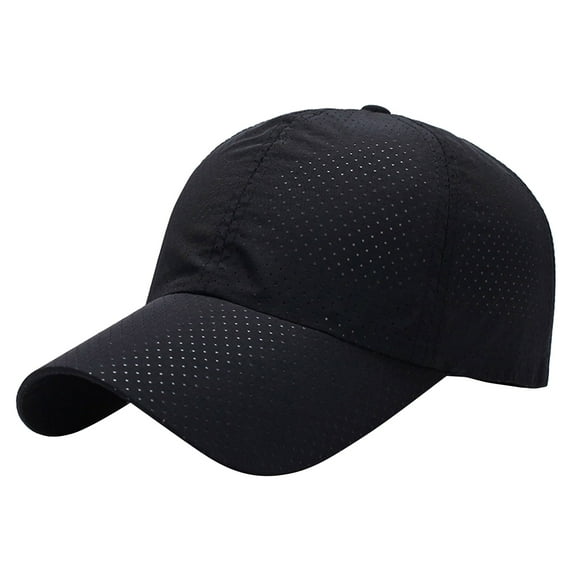 Baqcunre Baseball Caps for Women,Cap Dad Hats for Men Women Vintage Cotton Trucker Hat Adjustable Low Profile Caps Black