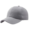 thumbnail image 1 of Baqcunre Clearance! Baseball Caps for Women,Snapback Hat for Men and Women - Hip-Hop Style Cap with Adjustable&nbsp;Strap Gray, 1 of 2