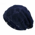 thumbnail image 1 of Baqcunre Beanies Hats Men, Women's Foldable Mesh Handmade Floral Lace Cotton Chemotherapy Hair Loss Caps Slouchy Hat, Beanie for Women, Baby Beanie, 1 of 3