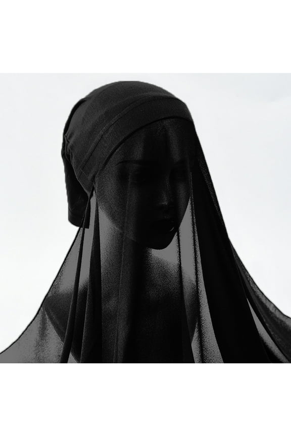 Clearance! Beanies Hats Men, Women's Soft Chiffon Long Scarf Shawl Fashion Muslim Hijab Wrap Hijab, Beanie for Women, Baby Beanie