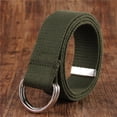 thumbnail image 1 of Baqcunre Belts for Women, Men Women Fashion Waist Belt Narrow Stretch Dress Belt Pants Belt Buckle Canvas Waistband, Womens Belt, Western Belts for Woman, 1 of 3