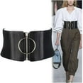 thumbnail image 1 of Baqcunre Belts for Women, Ultra Women Big Belts Female Wide Dresses Belt Ladies for Met for Female Elastic Belt, Womens Belt, Western Belts for Woman, 1 of 9