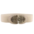 thumbnail image 1 of Baqcunre Belts for Women, Alloy Flower Vintage Leather Belt Belt Straps for Women, Womens Belt, Western Belts for Woman, 1 of 1