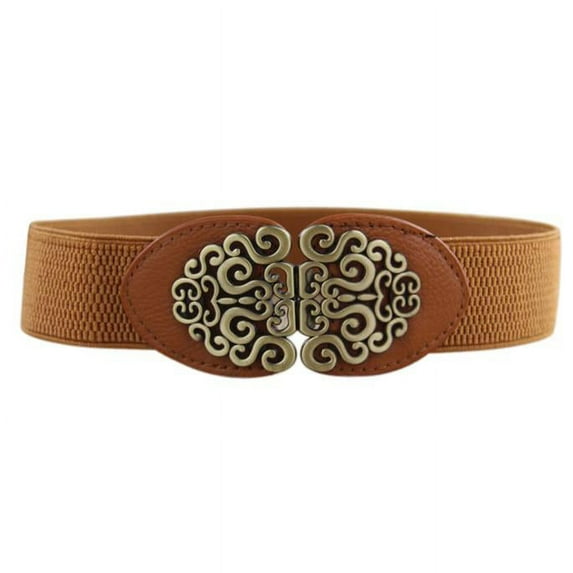 Baqcunre Belts for Women, Alloy Flower Vintage Leather Belt Belt Straps for Women, Womens Belt, Western Belts for Woman