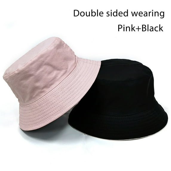 Baqcunre Bucket Hats for Men, Double Wearing Fisherman Hat Male Korean Version Simple Casual Pot Hat Female Solid Color Light Plate Visor Hat Couple Hat, Bucket Hats for Woman, ,