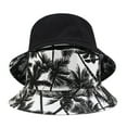 thumbnail image 1 of Baqcunre Bucket Hats for Men, Fashion Bucket Cap Canvas And Hat Women Hat Outdoors Sun Print Men Two-Sided Baseball Caps, Bucket Hats for Woman, Sun Hats for Women, Sun Hats for Men, 1 of 4