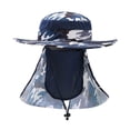 thumbnail image 1 of Baqcunre Bucket Hats for Men, Men Womens Mountaineering Fishing Camouflage Hood Rope Outdoor Shade Foldable Casual Bucket Hat, Bucket Hats for Woman, Sun Hats for Women, Sun Hats for Men, 1 of 3