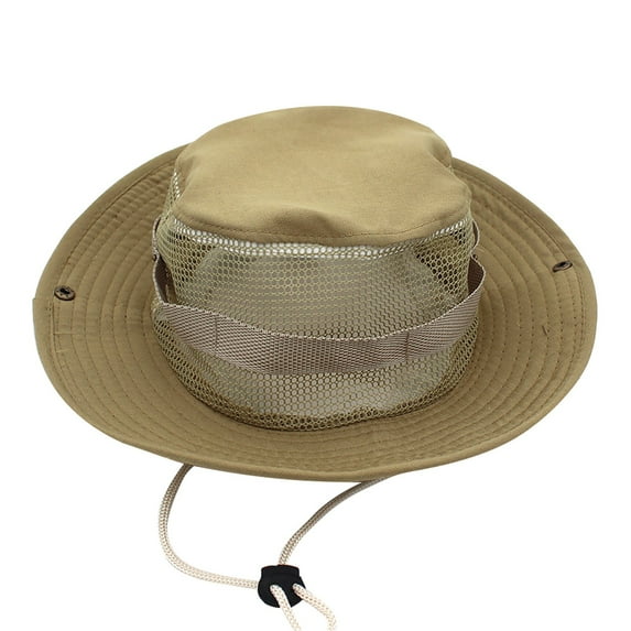 Baqcunre Clearance! Bucket Hats for Men, Outdoor Hiking Fishing Hat Fisherman's Hat Casual Jungle Round Brimmed Hat Men's And Women's Hiking Hats, Bucket Hats for Woman, Sun Hats for Women