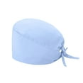 thumbnail image 1 of Baqcunre Caps for Women,Unisex Cotton Surgical Cap Doctor Nurse Cap Cosmetologist Dustproof Gourd Cap L, 1 of 1